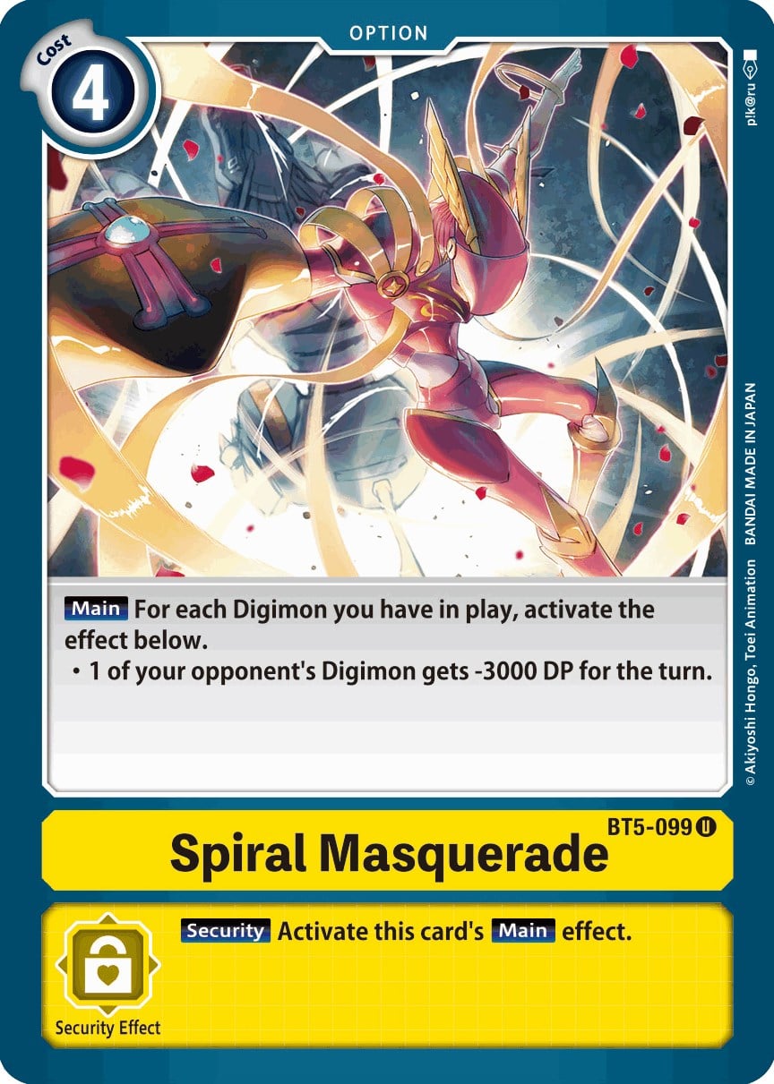 Spiral Masquerade BT5-099 [ Inglese / Giapponese ]
