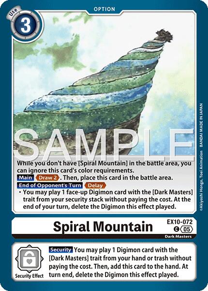 Spiral Mountain EX10-072 [ Inglese / Giapponese ]