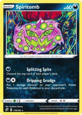 Spiritomb - Fragore Ribelle 116/192 [ Italiano / Inglese ]