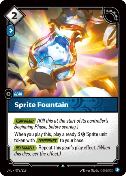 Sprite Fountain (Uncommon) [ Inglese / Cinese Semplificato ]