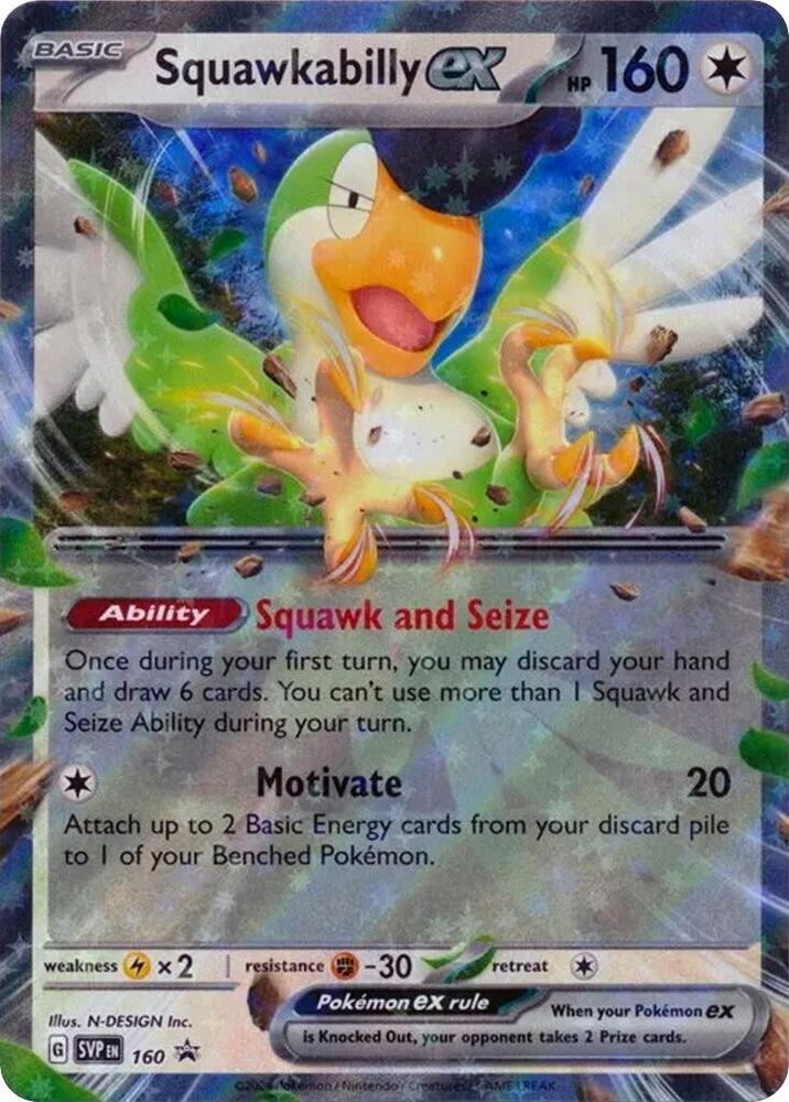 Squawkabilly-ex - Evoluzioni a Paldea 169/193 [ Italiano ]