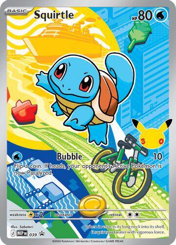 Squirtle - MEP Black Star Promos MEP 039 [ Italiano / Inglese ]