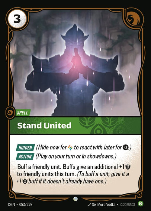 Stand United [ Inglese / Cinese Semplificato ]