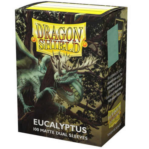 Standard - Dual Matte Eucalyptus (100 Bustine) - Dragon Shield