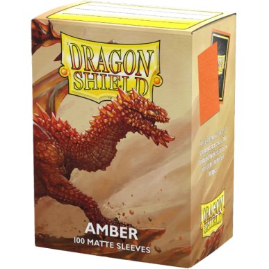 Standard - Matte - Amber (100 Bustine) - Dragon Shield