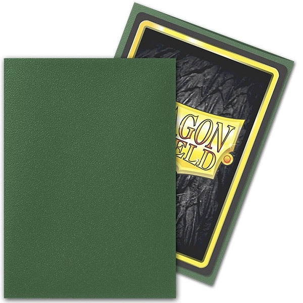 Standard - Matte Forest Green (100 bustine) - Dragon Shield