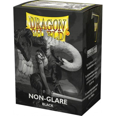 Standard - Matte Non-Glare Black (100 bustine) - Dragon Shield