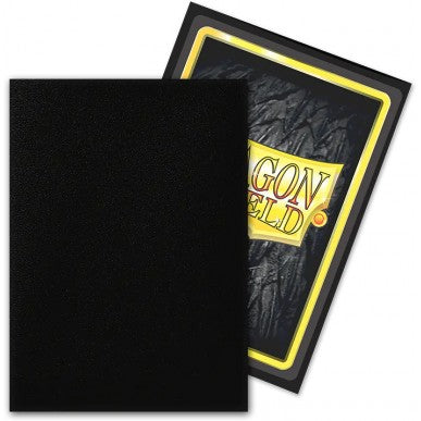 Standard - Matte Non-Glare Black (100 bustine) - Dragon Shield