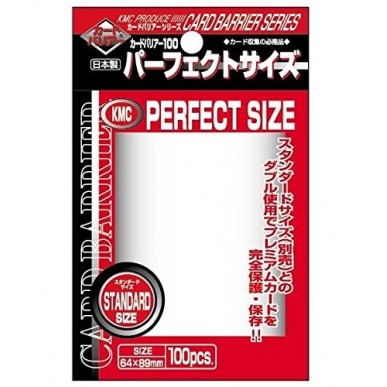 Standard - Perfect Size Toploader - Clear (100 Bustine) - KMC