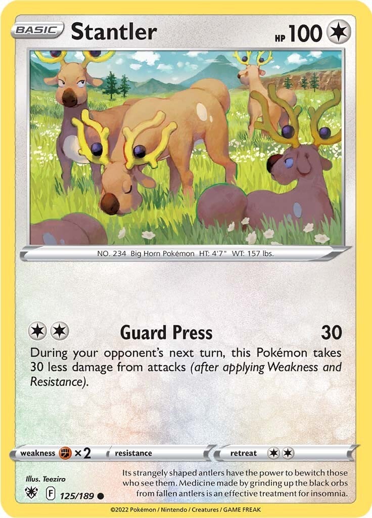Stantler - Lucentezza Siderale 125/189 [ Italiano / Inglese ]