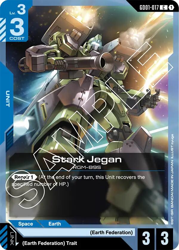 Stark Jegan GD01-017 [ Inglese / Giapponese ]
