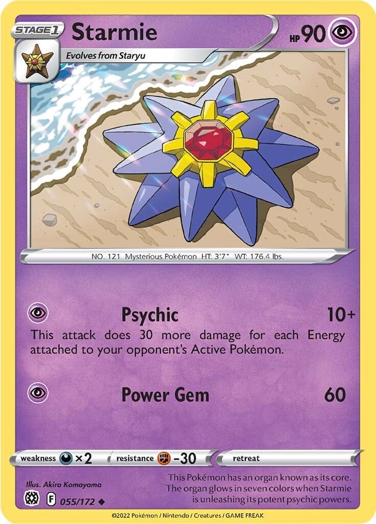 Starmie - Astri Lucenti 055/172 [ Italiano / Inglese ]