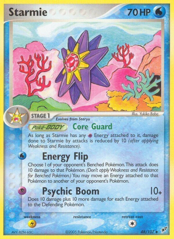 Starmie - EX Deoxys 48/107 [ Italiano / Inglese ]