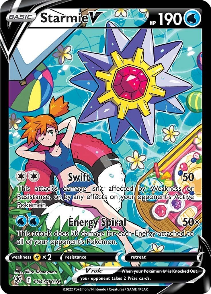 Starmie V - Lucentezza Siderale 030/189 [ Italiano / Inglese ]