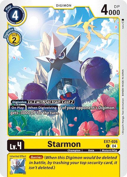 Starmon EX7-026 [ Inglese / Giapponese ]