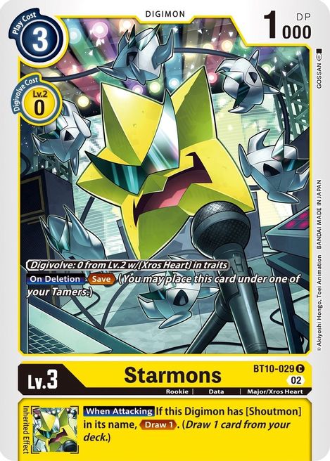 Starmons BT10-029 [ Inglese / Giapponese ]