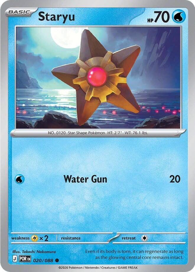 Staryu - Equilibrio Perfetto 020/088 [ Italiano / Inglese ]
