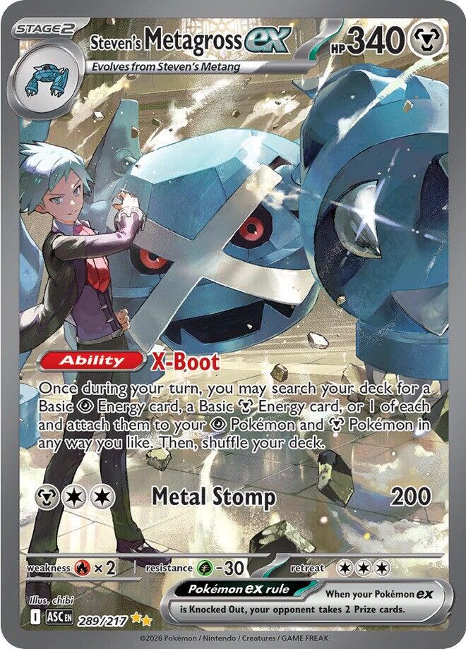 Metagross-ex di Rocco - Ascesa Eroica 289/217 [ Italiano / Inglese ]