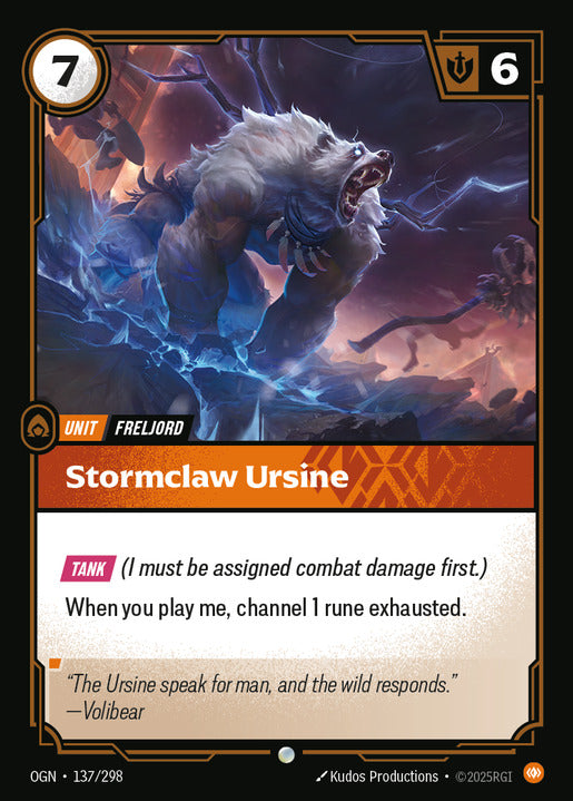 Stormclaw Ursine (Promo) [ Inglese / Cinese Semplificato ]
