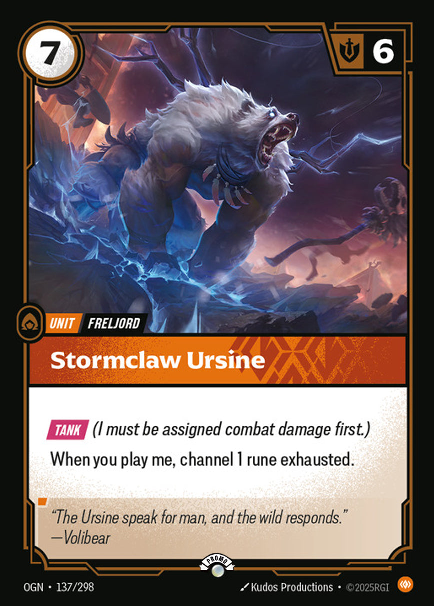 Stormclaw Ursine [ Inglese / Cinese Semplificato ]