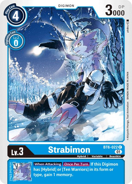 Strabimon BT6-022 [ Inglese / Giapponese ]
