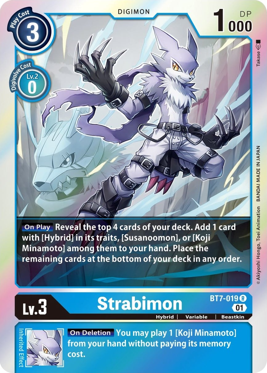 Strabimon BT7-019 [ Inglese / Giapponese ]