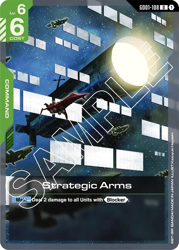 Strategic Arms GD01-108 [ Inglese / Giapponese ]