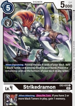 Strikedramon EX2-032 [ Inglese / Giapponese ]