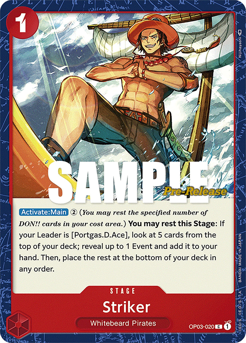 Striker OP03-020 [ Inglese / Giapponese / Francese / Cinese Semplificato ]