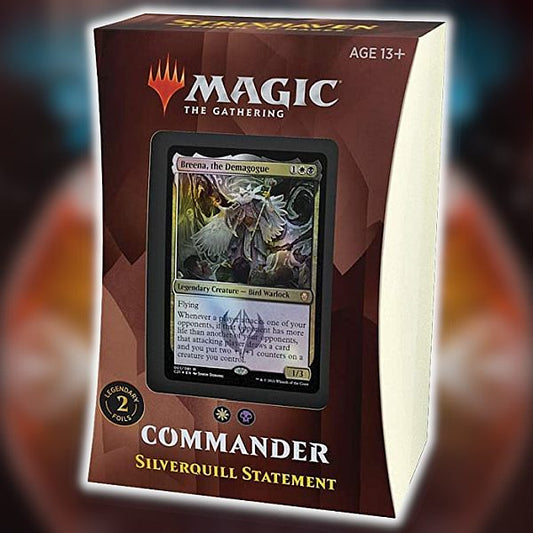 Magic: the Gathering | Strixhaven: Scuola dei Maghi | Commander Deck SILVERQUILL STATEMENT  Eng