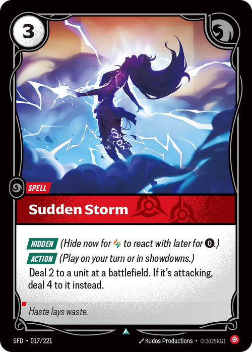 Sudden Storm (Uncommon) [ Inglese / Cinese Semplificato ]
