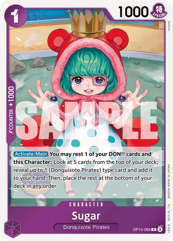 Sugar OP10-065 [ Inglese / Giapponese / Francese / Cinese Semplificato ]