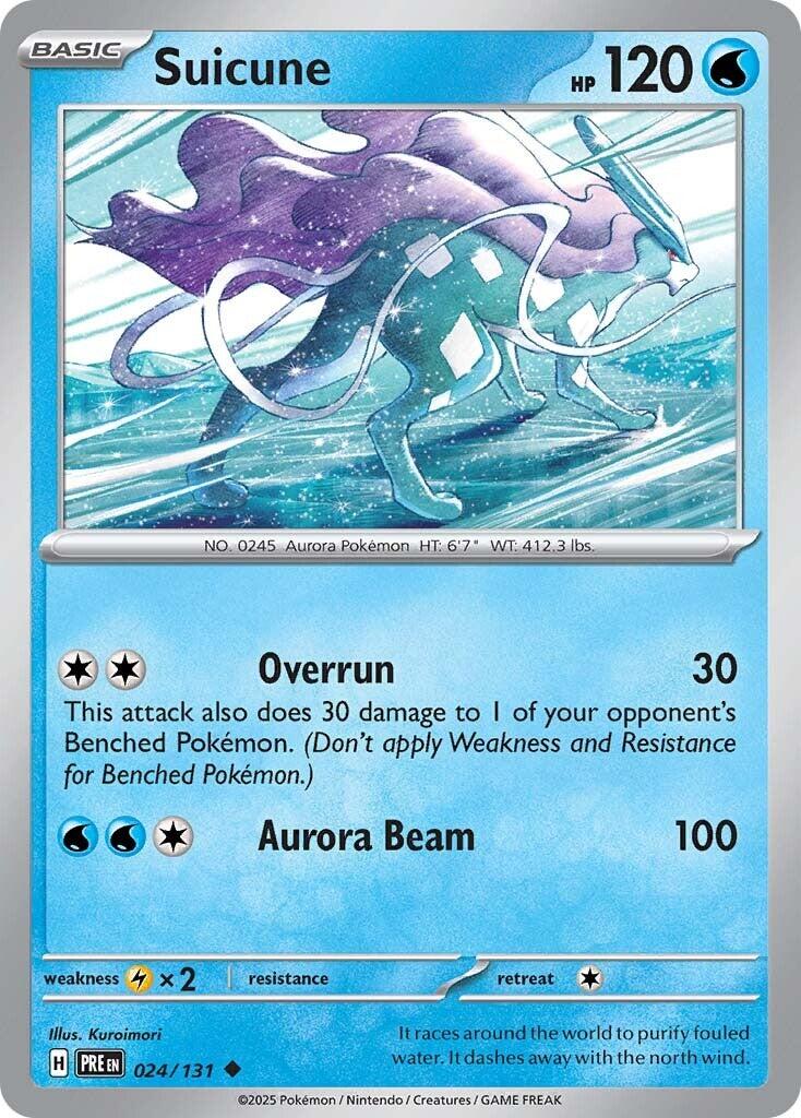 Suicune - Evoluzioni Prismatiche 024/131 [ Italiano / Inglese ]