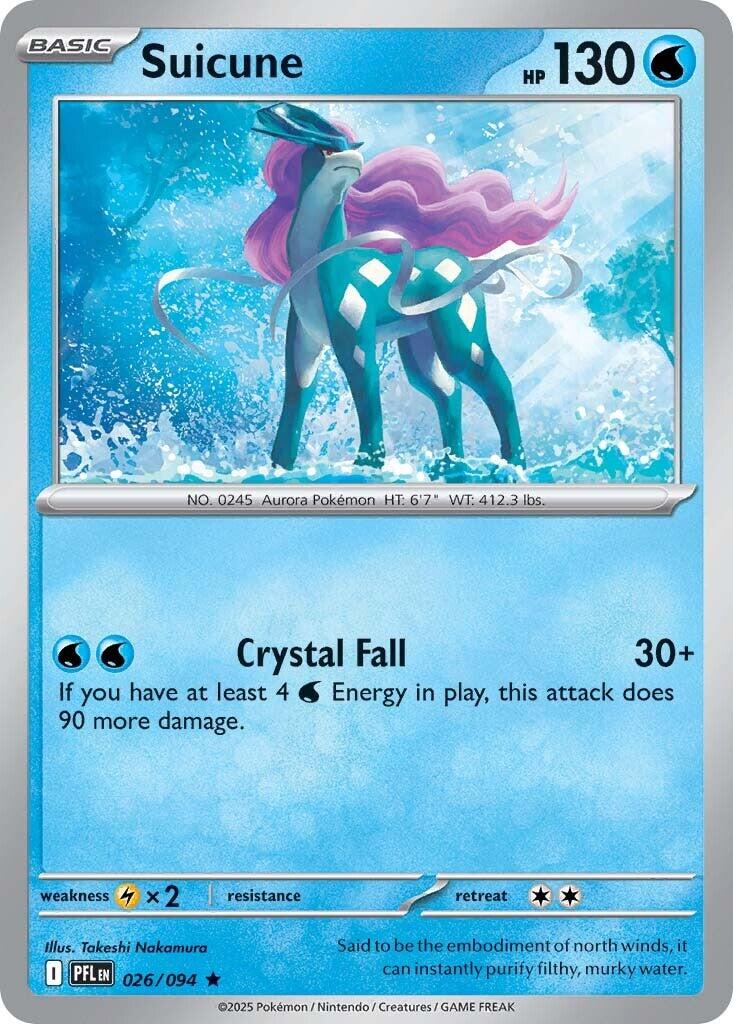 Suicune - Fiamme Spettrali 026/094 [ Italiano / Inglese ]