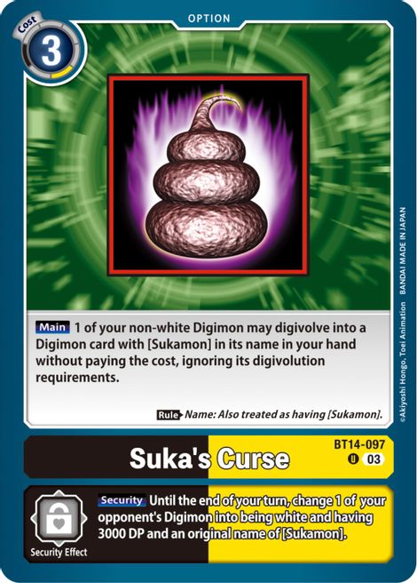 Suka's Curse BT14-097 [ Inglese / Giapponese ]