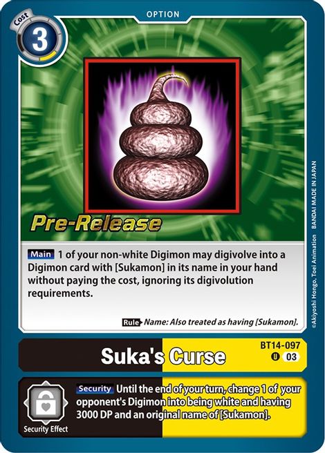 Suka's Curse BT14-097 [ Inglese / Giapponese ]