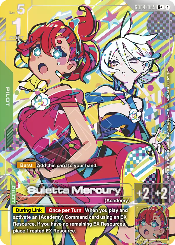 Suletta Mercury GD04-085 [ Inglese / Giapponese ]