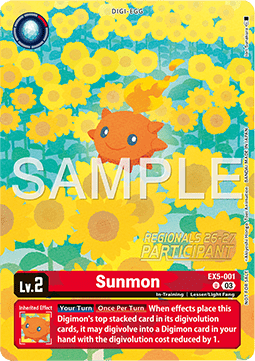 Sunmon EX5-001 [ Inglese / Giapponese ]
