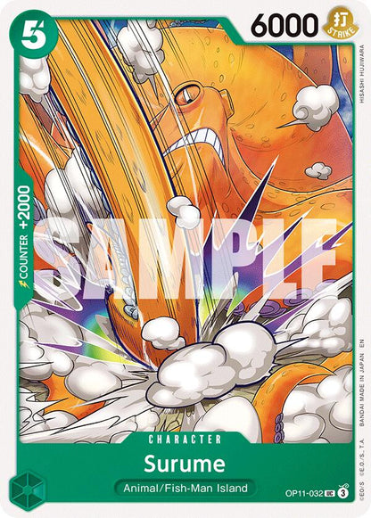 Surume OP11-032 [ Inglese / Giapponese / Francese / Cinese Semplificato ]