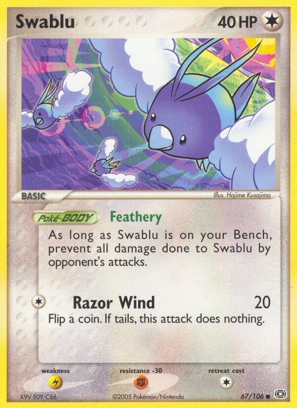 Swablu - EX Smeraldo 67/106 [ Italiano / Inglese ]