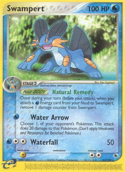 Swampert - EX Rubino & Zaffiro 23/109 [ Italiano / Inglese ]