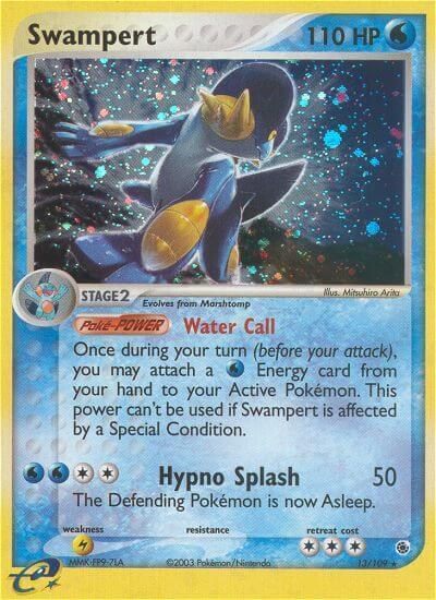 Swampert - EX Rubino & Zaffiro 13/109 [ Italiano / Inglese ]