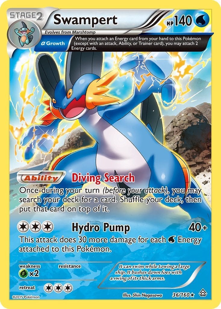 Swampert - Scontro Primordiale 36/160 [ Italiano / Inglese ]