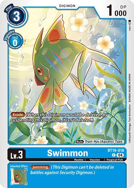 Swimmon BT19-018 [ Inglese / Giapponese ]