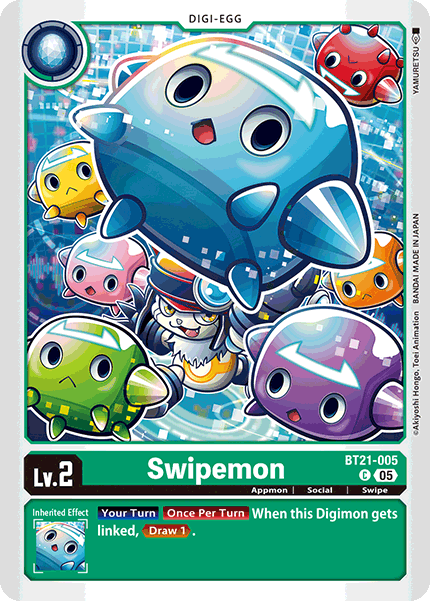 Swipemon BT21-005 [ Inglese / Giapponese ]