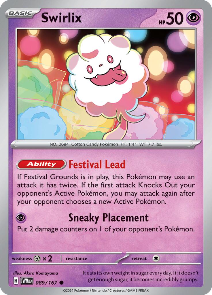 Swirlix - Crepuscolo Mascherato 089/167 [ Italiano ]