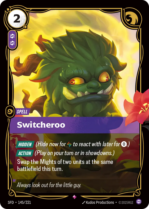 Switcheroo [ Inglese / Cinese Semplificato ]