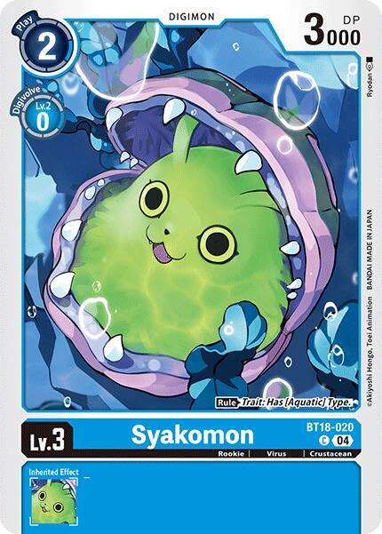 Syakomon BT18-020 [ Inglese / Giapponese ]