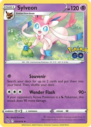 Sylveon - Pokémon GO 035/078 [ Italiano / Inglese ]