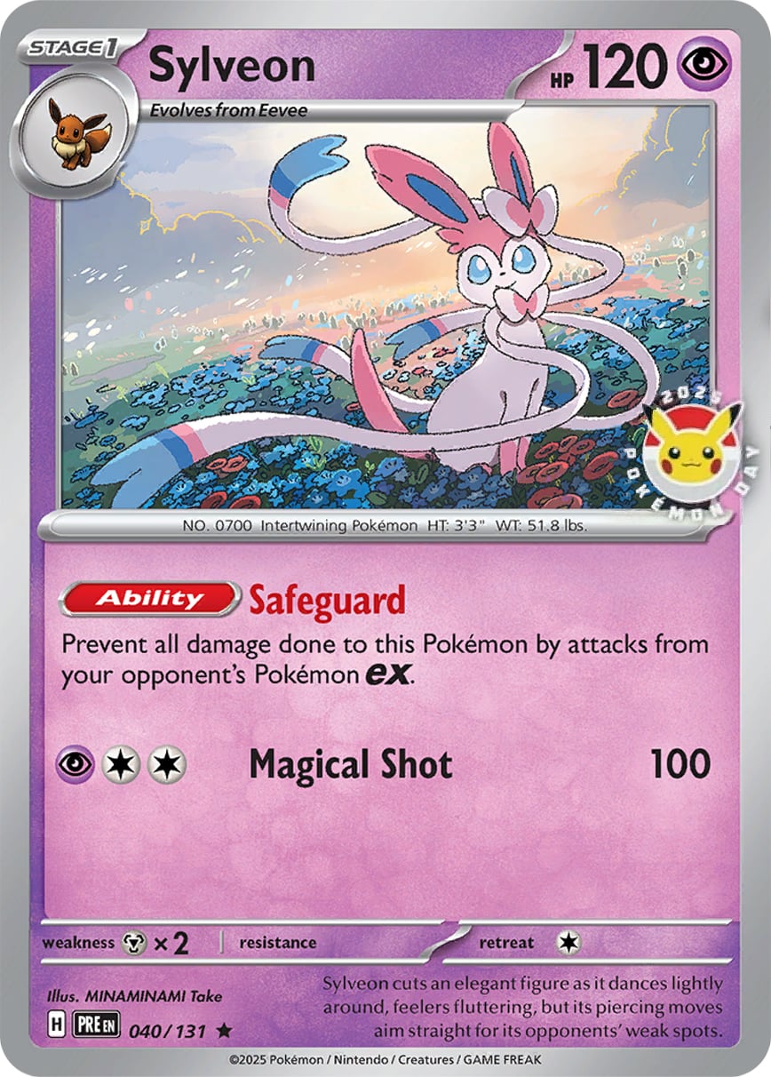 Sylveon - Evoluzioni Prismatiche 040/131 [ Italiano / Inglese ]